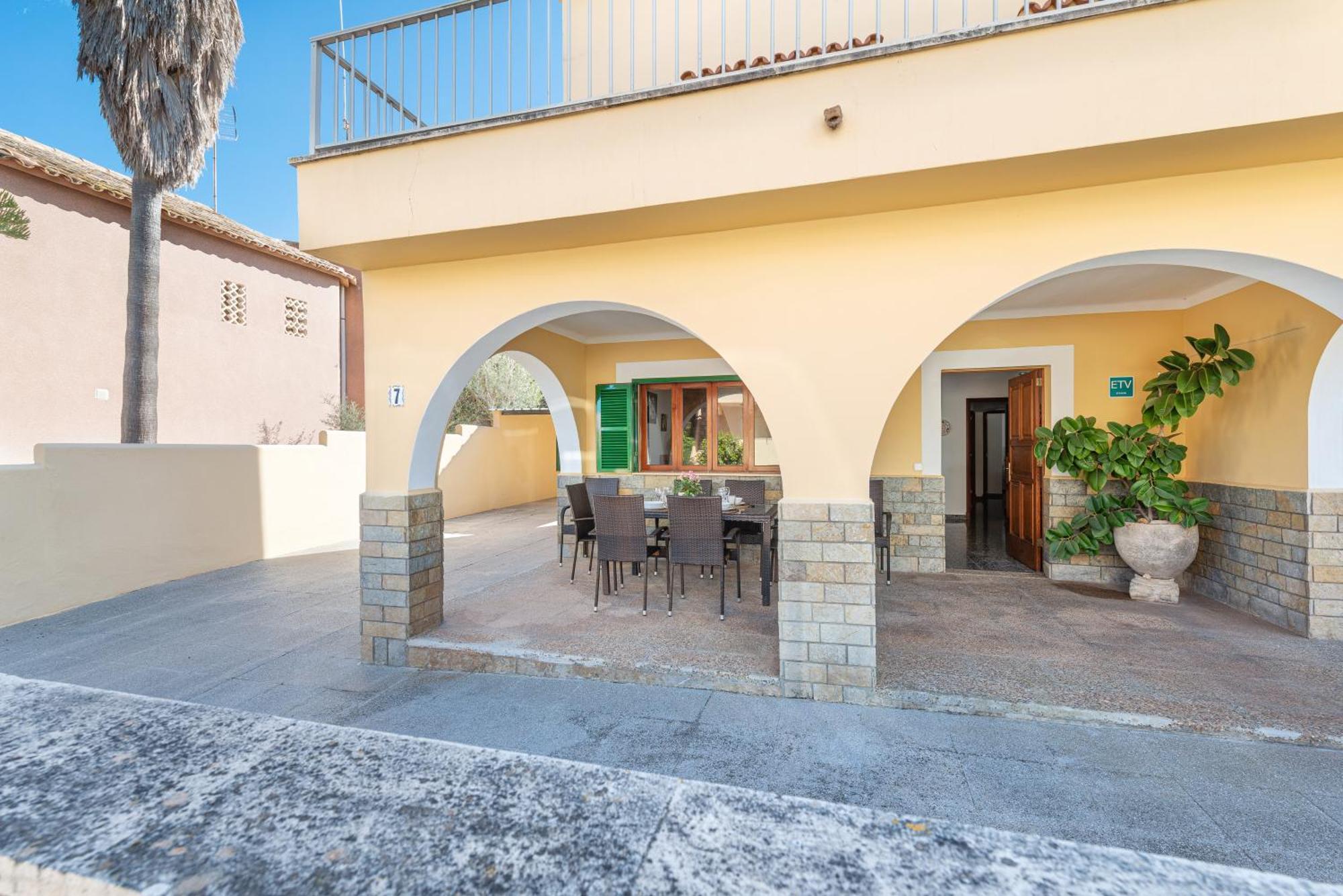 Amplia Villa En Mallorca Con Jardin, 4 Dormitorios Y Zona Bbq Cerca Del Mar En Portocolom Portocolom  Exterior foto