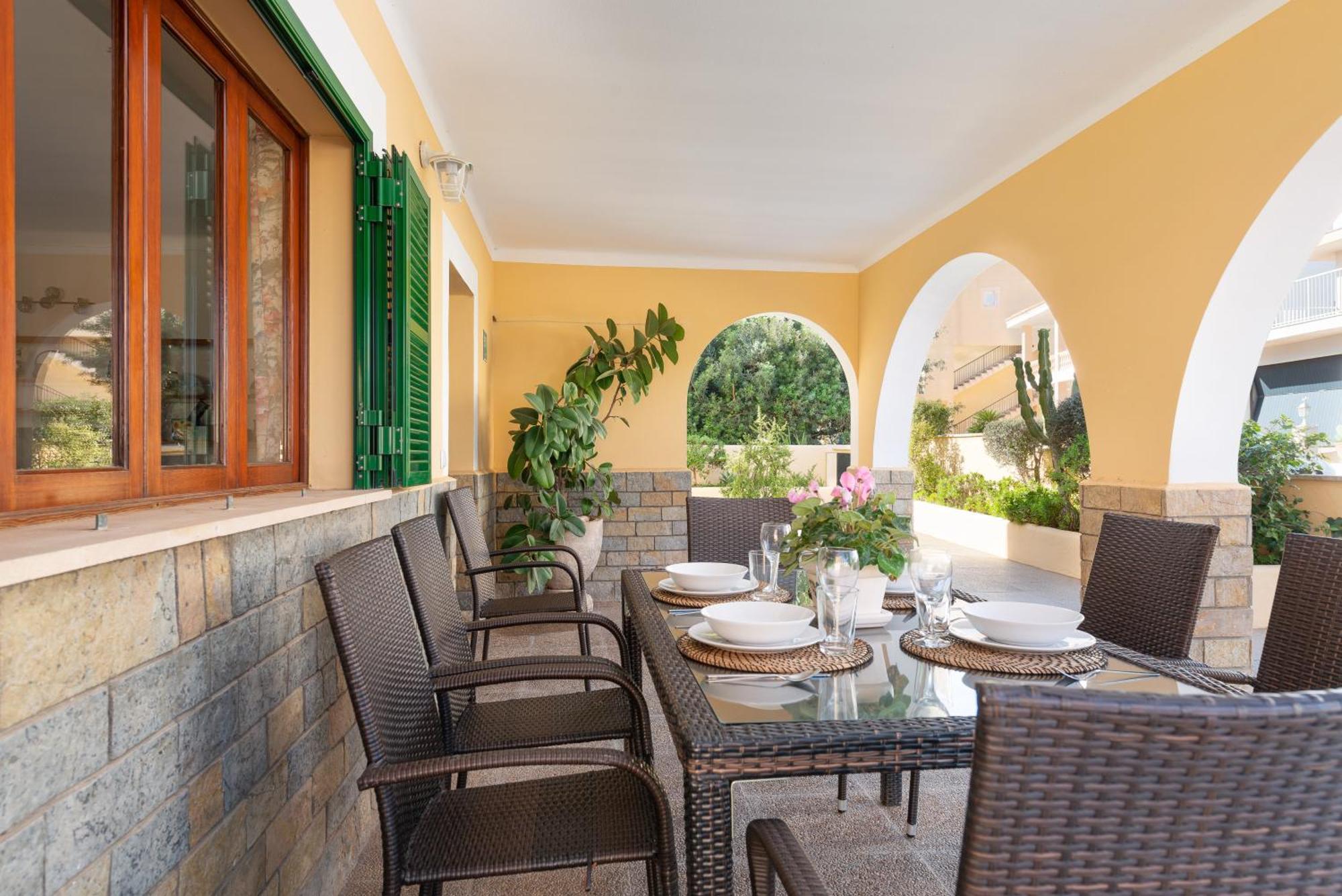 Amplia Villa En Mallorca Con Jardin, 4 Dormitorios Y Zona Bbq Cerca Del Mar En Portocolom Portocolom  Exterior foto