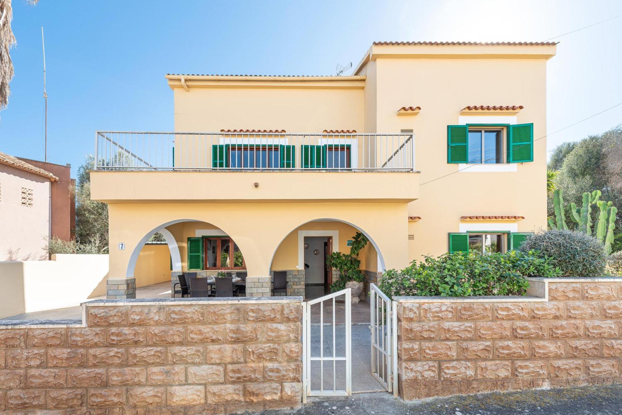 Amplia Villa En Mallorca Con Jardin, 4 Dormitorios Y Zona Bbq Cerca Del Mar En Portocolom Portocolom  Exterior foto